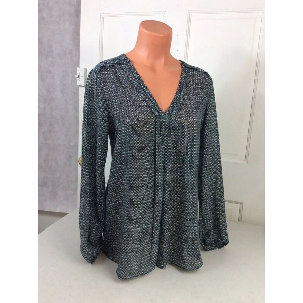 Max Studio Career Blouse Top Womens Small - Picture 1 of 6